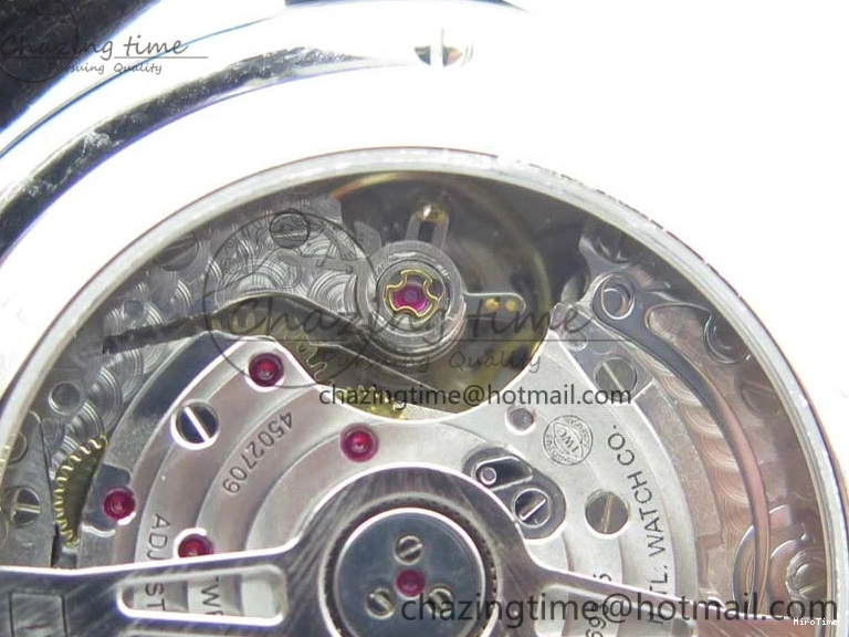 MIROTIME 0724 Timeless Portuguese Chrono IW371606 ZF 1:1 Best Edition Blue Dial on Black Leather Strap A 7099